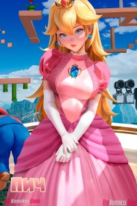 Секс комикс Марио. Принцесса Пич