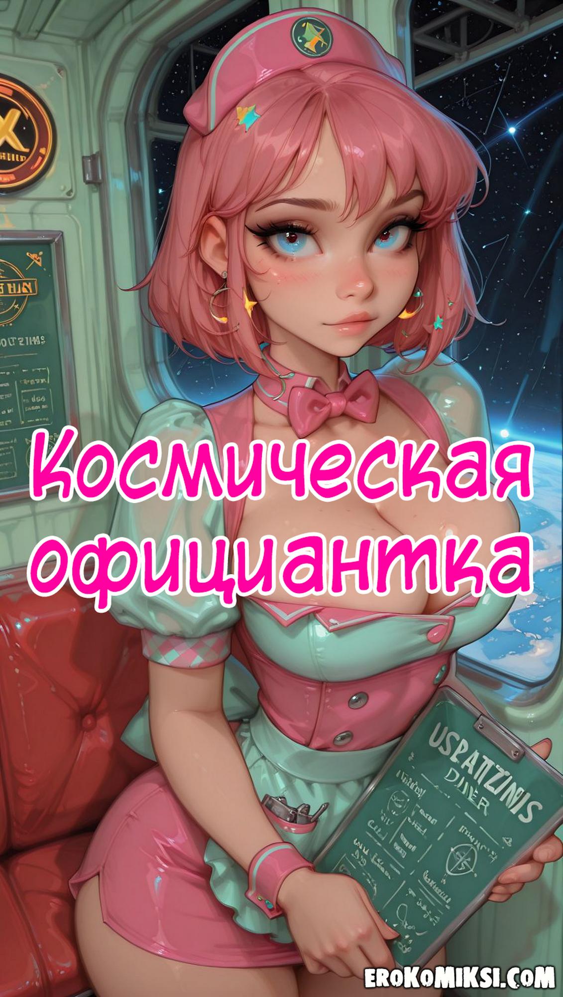 Секс комикс Космическая официантка. Полноценная версия с Текстом!!!