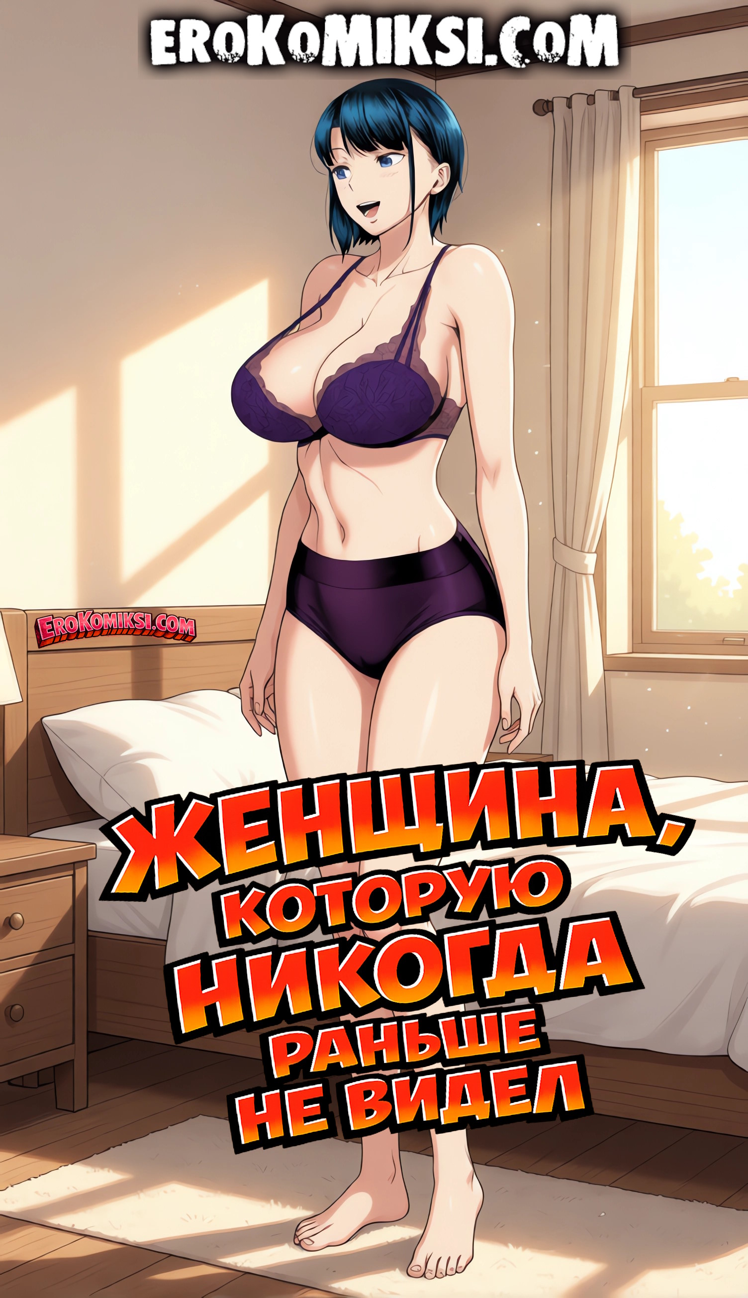 Секс комикс Женщина, которую никогда раньше не видел.